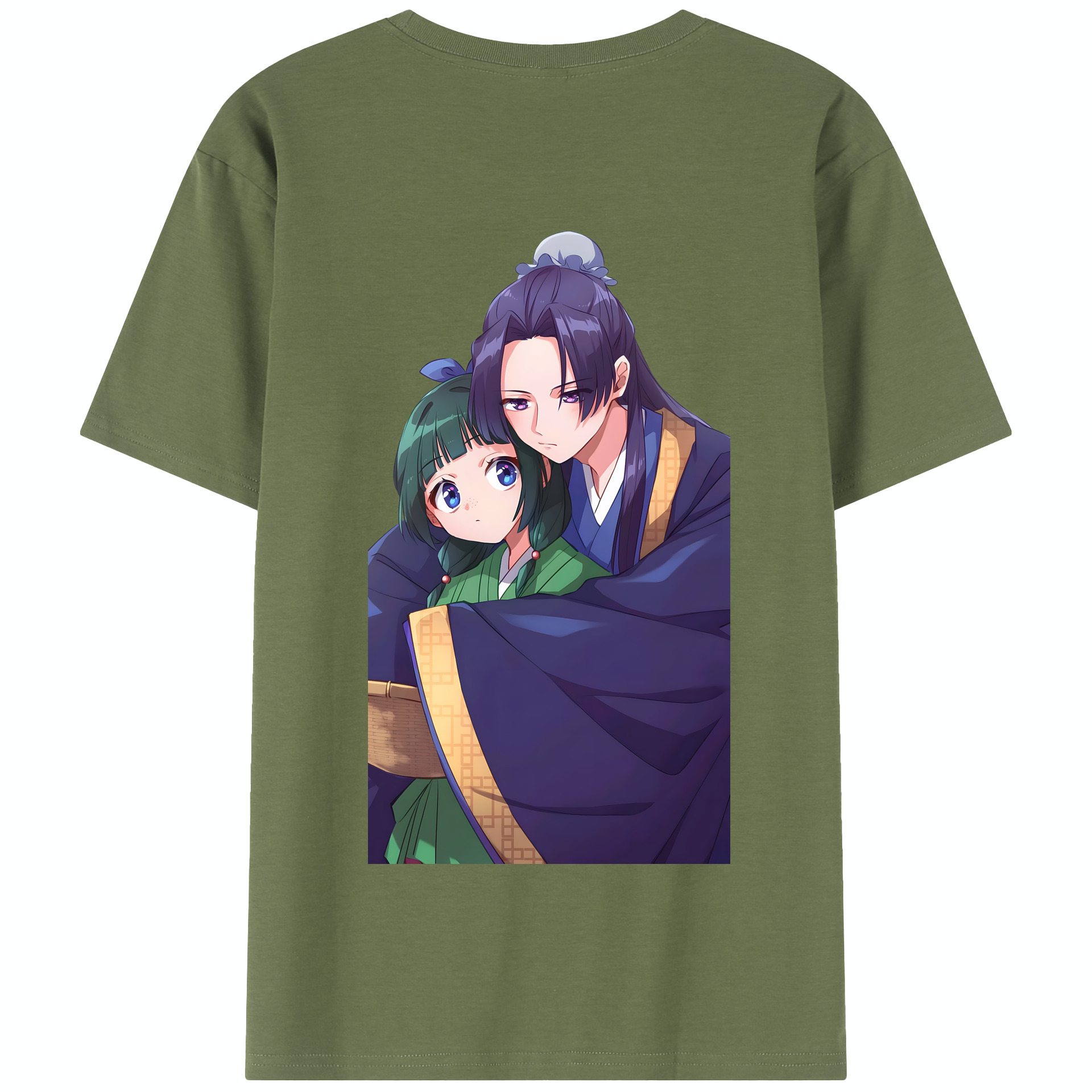 （画像用） 薬屋のひとりごと The Apothecary Diaries 綿100％半袖Tシャツ（背面プリント）